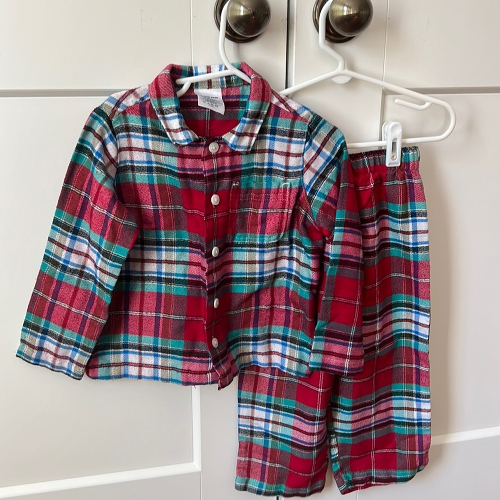 Boys Flannel Pajama Set